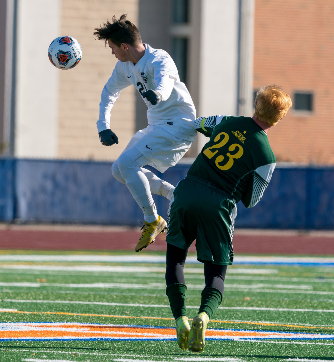 Class 2A state semifinal: Crystal Lake South 2, Triad 0